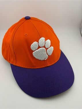 Clemson Tigers Orange Purple Strapback Hat Cap NCAA One Size Going Yard